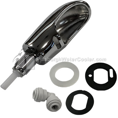 thumbnail image 2 of Elkay 97446C Vandal-Resistant Bubbler Kit - Chrome Replacement Drinking Fountain Accessory 2 of 9